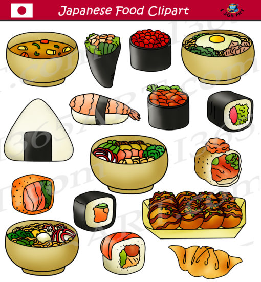 Japanese Food Clipart