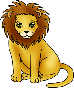 free lion clipart