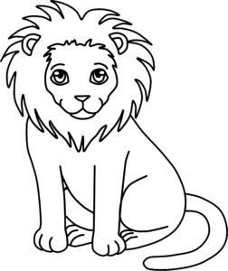 free lion clipart