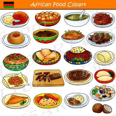 African Food Clipart