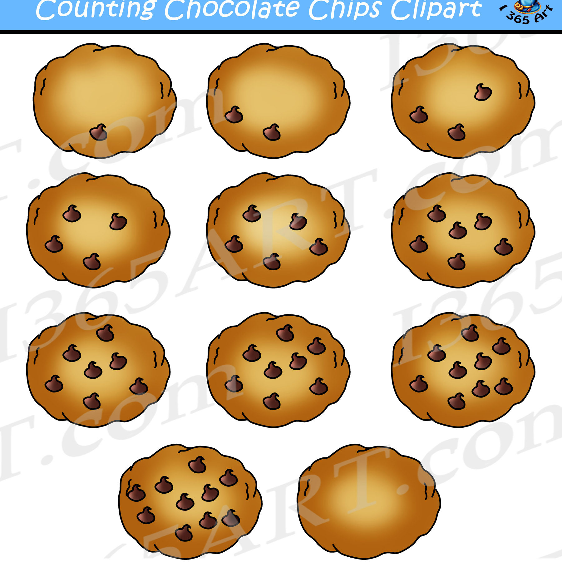 chocolate chip clip art Archives - Clipart 4 School