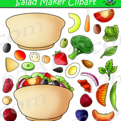 Build A Salad Clipart