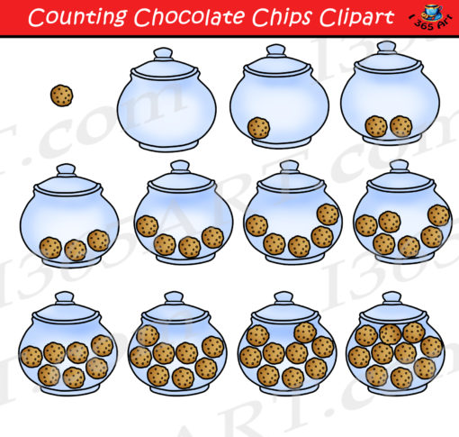 counting cookies clipart