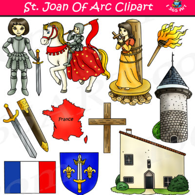 Joan of arc clipart