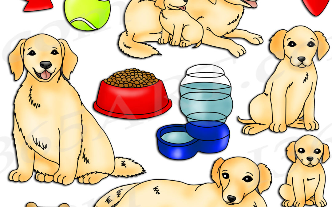 Dog Life Cycle Clipart Graphics Download
