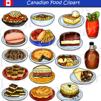Canadian Food Clipart