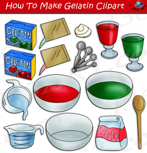 How To Make Gelatin Clipart