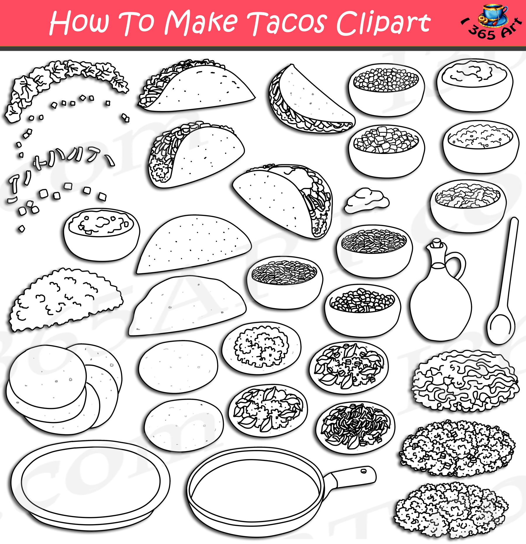 tacos clip art
