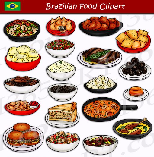 Brazilian Food Clipart