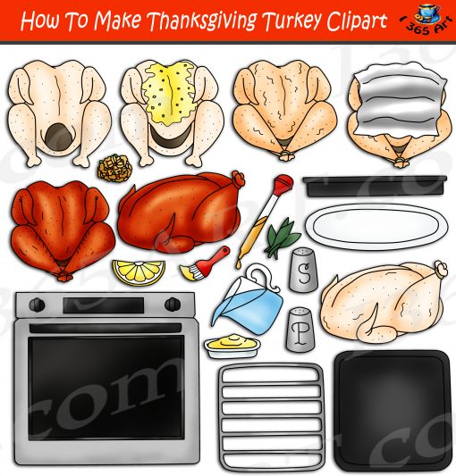 How To Make Thanksgiving Turkey Clipart