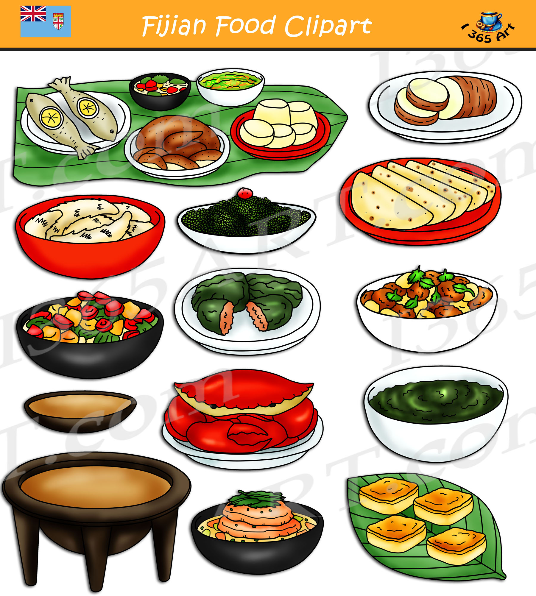 clipart dishes