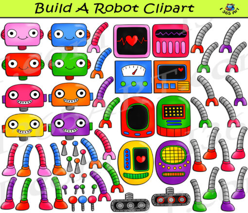 Build A Robot Clipart