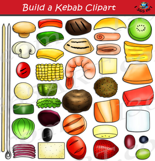 Build A Kebab Clipart