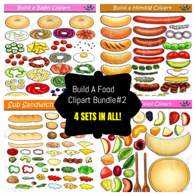 Build A Food Clipart Bundle #2