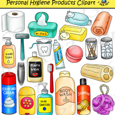 Personal Hygiene Clipart