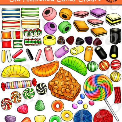 Old Fashioned Candy Clipart