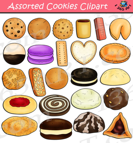 Assorted Cookies Clipart