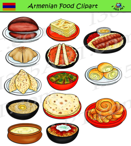 Armenian Food Clipart