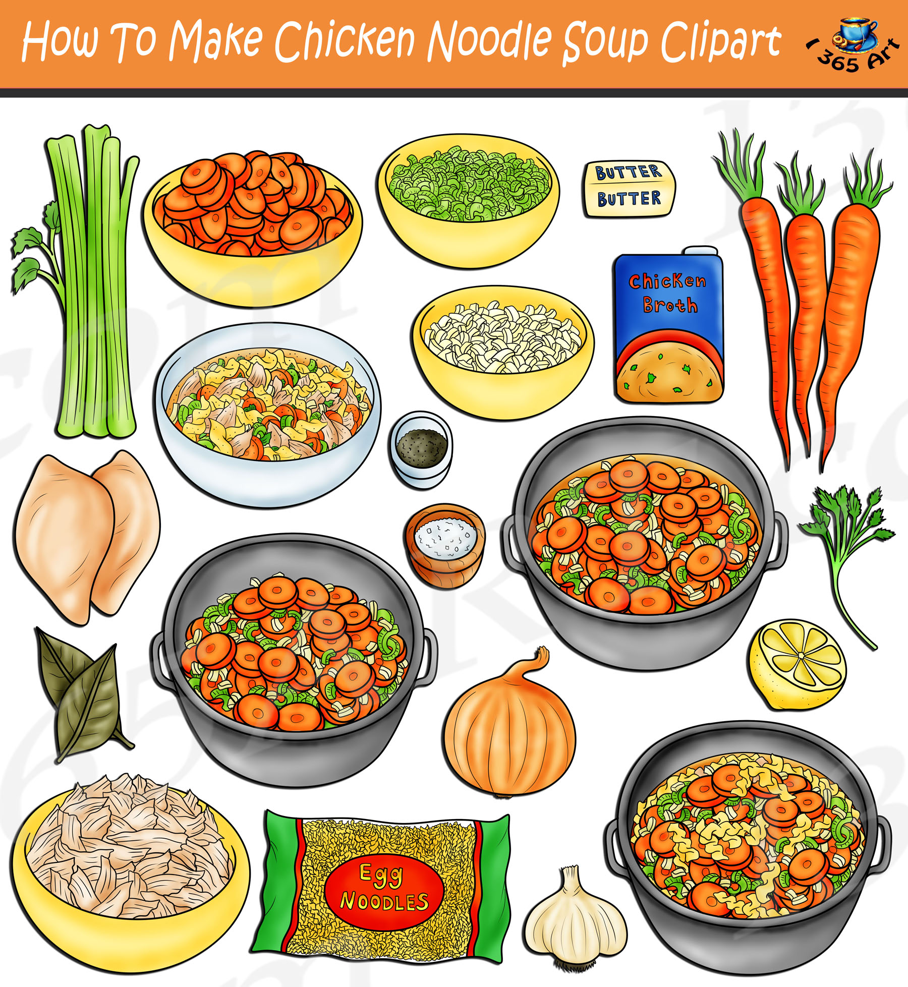 Chicken Soup Clipart