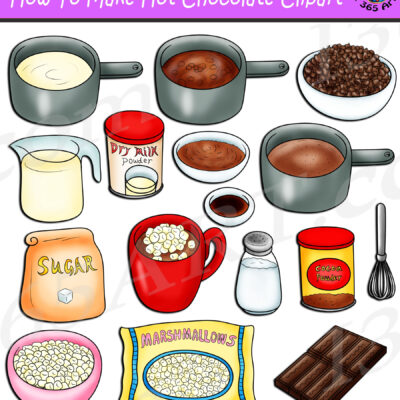 How To Make Hot Chocolate Clipart