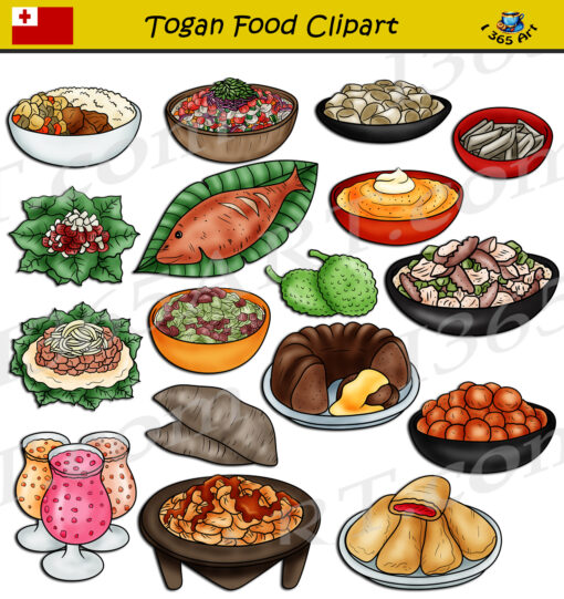 Tongan Food Clipart