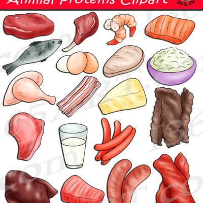 Meat and Animal Protein Clipart
