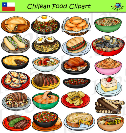 Chilean Food Clipart