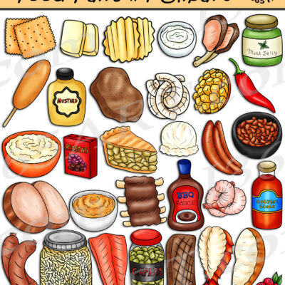 Food Pairs Clipart