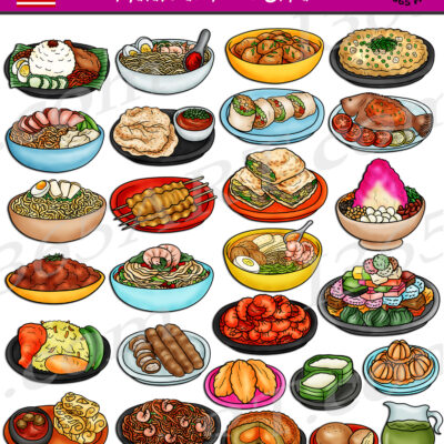 Malaysian Food Clipart
