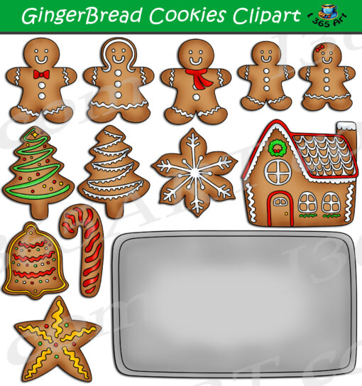 Gingerbread Cookies Clipart