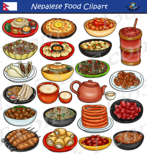 Nepalese Food Clipart
