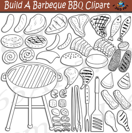 Build A Barbeque Clipart