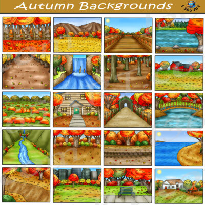 Autumn Backgrounds Clipart