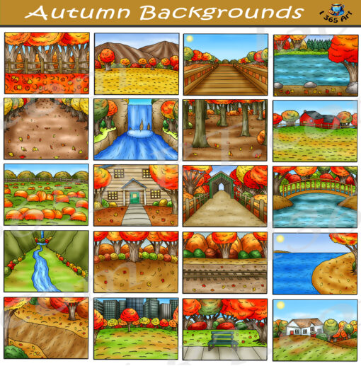 Autumn Backgrounds Clipart