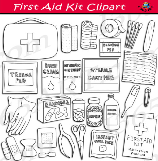 First Aid Kit Clipart