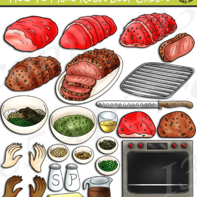 How To Make Roast Beef Clipart