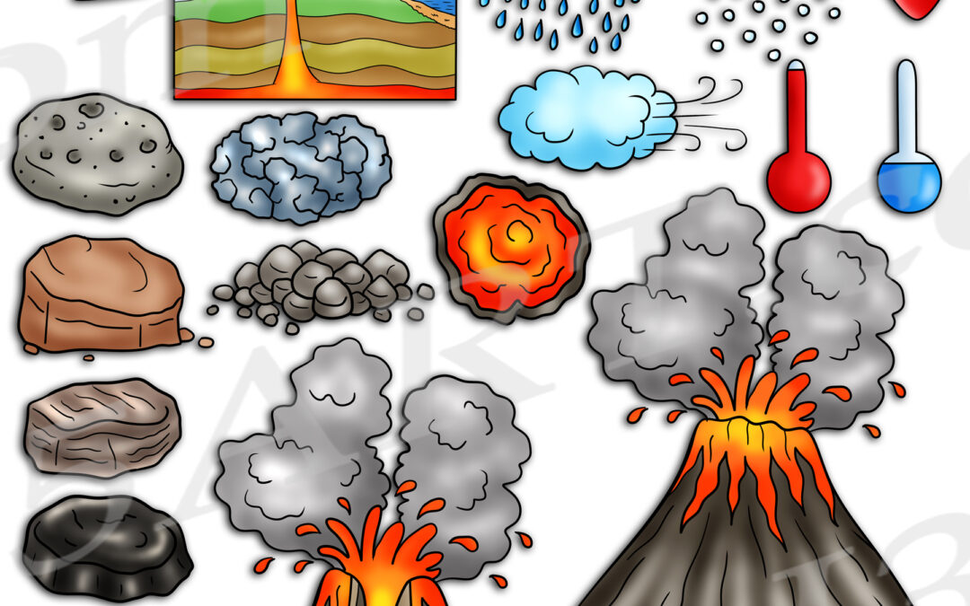 Rock Cycle Clipart Set Download