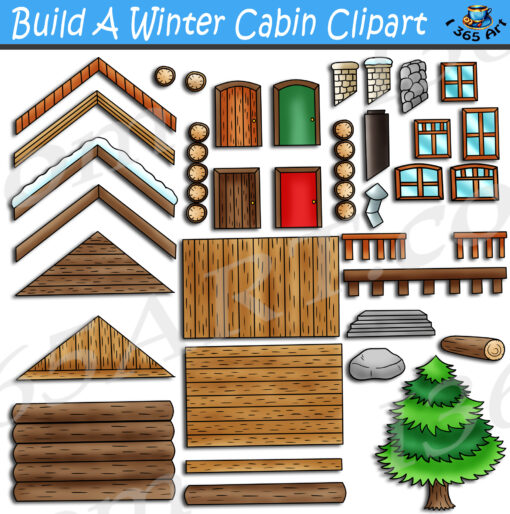 Build A Cabin Clipart