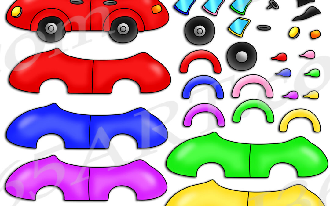 Build A Car Clipart Set Download