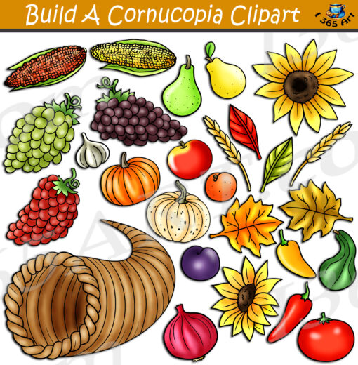 Build A Cornucopia Clipart