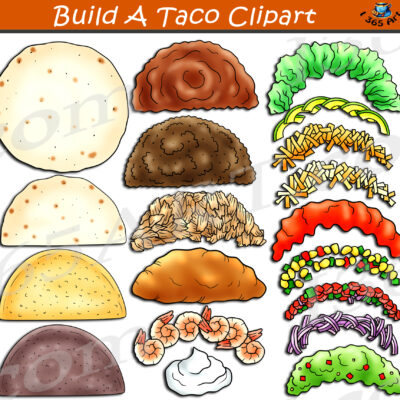Build A Taco Clipart