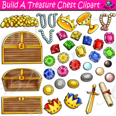 Build A Treasure Chest Clipart