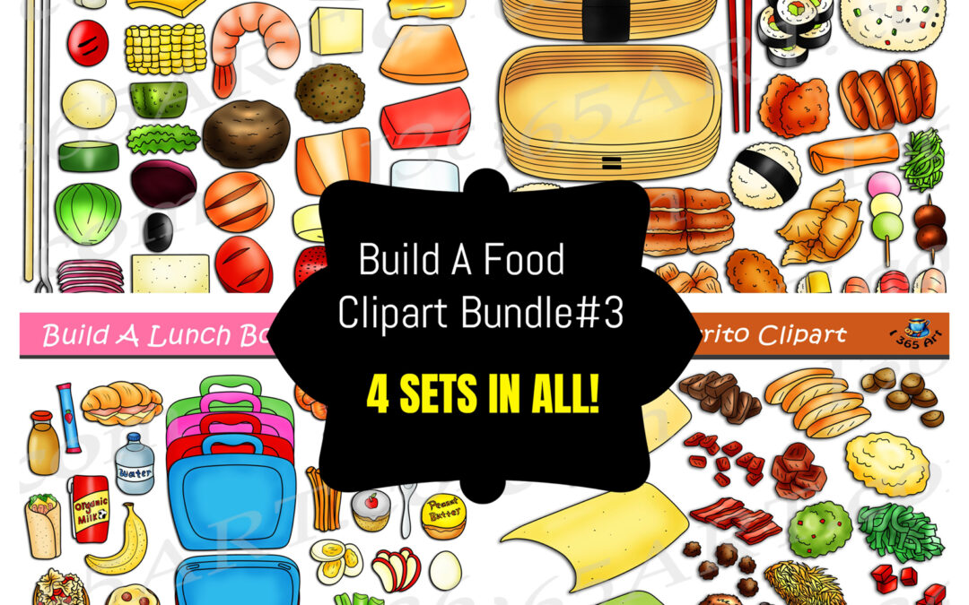 Build A Food Clipart Bundle #4