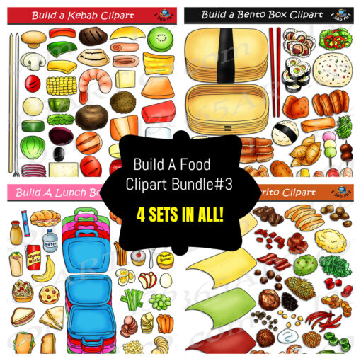 Build A Food Clipart Bundle #3