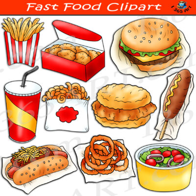 Microwave Foods Clipart