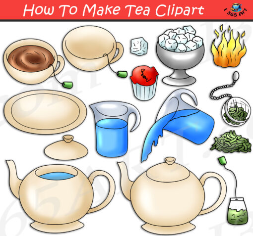How To Make Tea Clipart