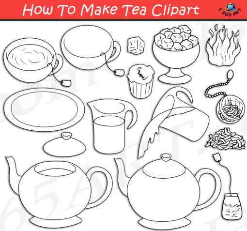 How To Make Tea Clipart