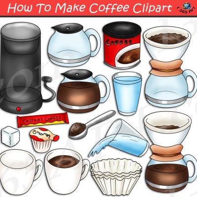 How To Make Coffee Clipart