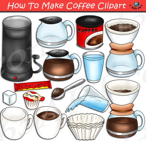 How To Make Coffee Clipart
