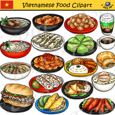 Vietnamese Food Clipart